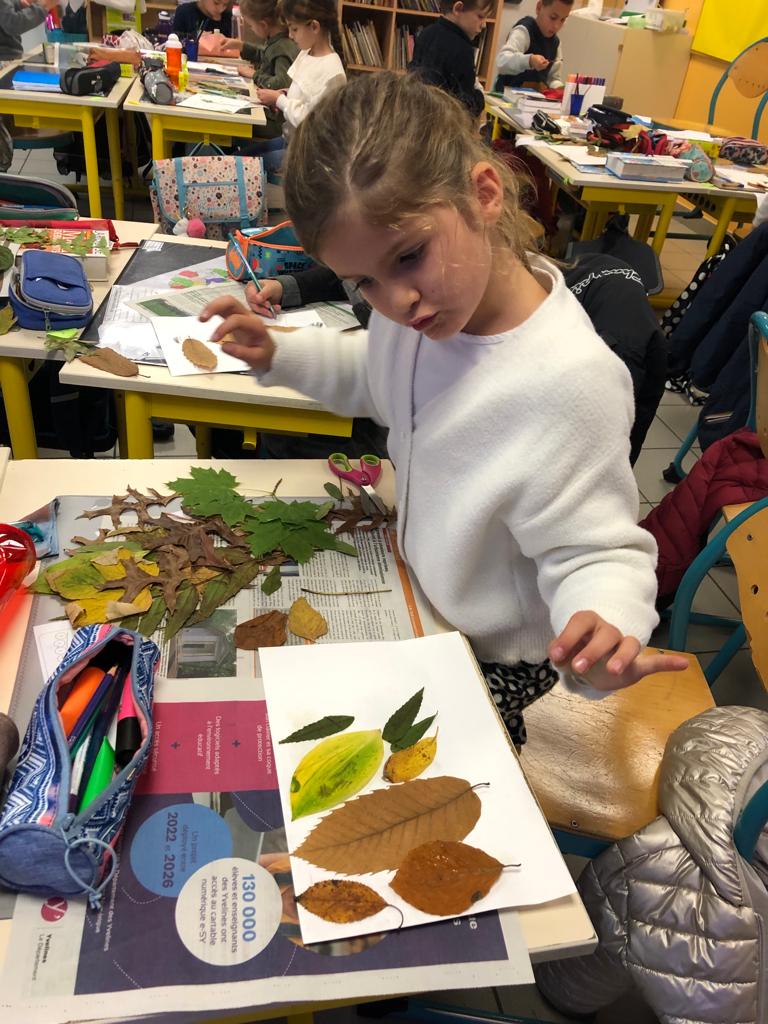 Art visuel en CE1 CE2 A Ecole Sainte Jeanne d'Arc