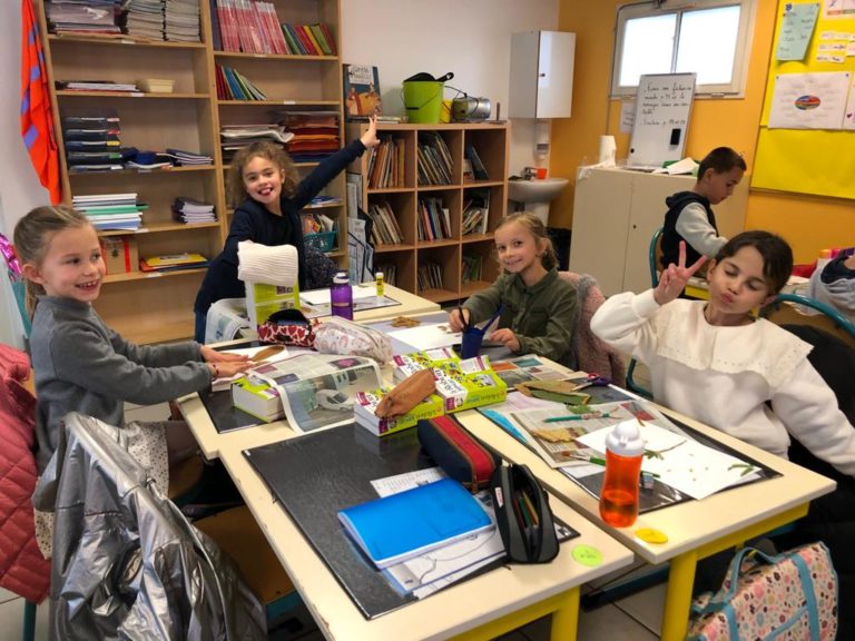 Art visuel en CE1 CE2 A Ecole Sainte Jeanne d'Arc