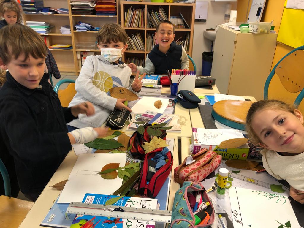 Art visuel en CE1 CE2 A Ecole Sainte Jeanne d'Arc